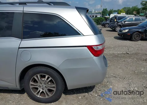 2012 Honda Odyssey Ex-L from USA, damaged, VIN 5FNRL5H61CB081634